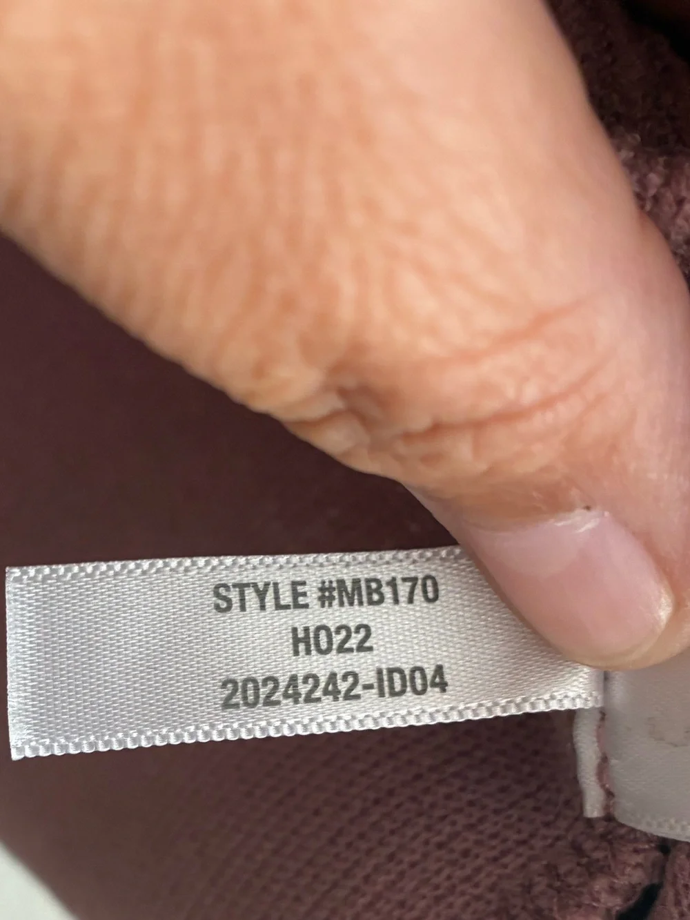 Madewell Ribbed Square-Neck Sweater in Dusty Mauve XS